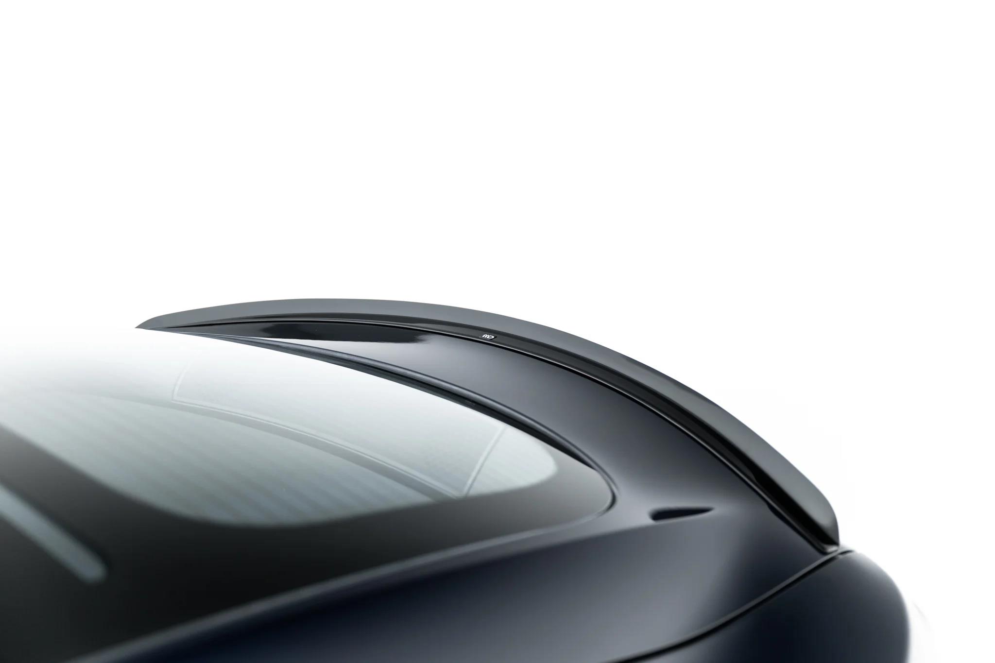 Heckspoiler Lippe V.2 passend für Tesla Model S Mk1 schwarz Hochglanz