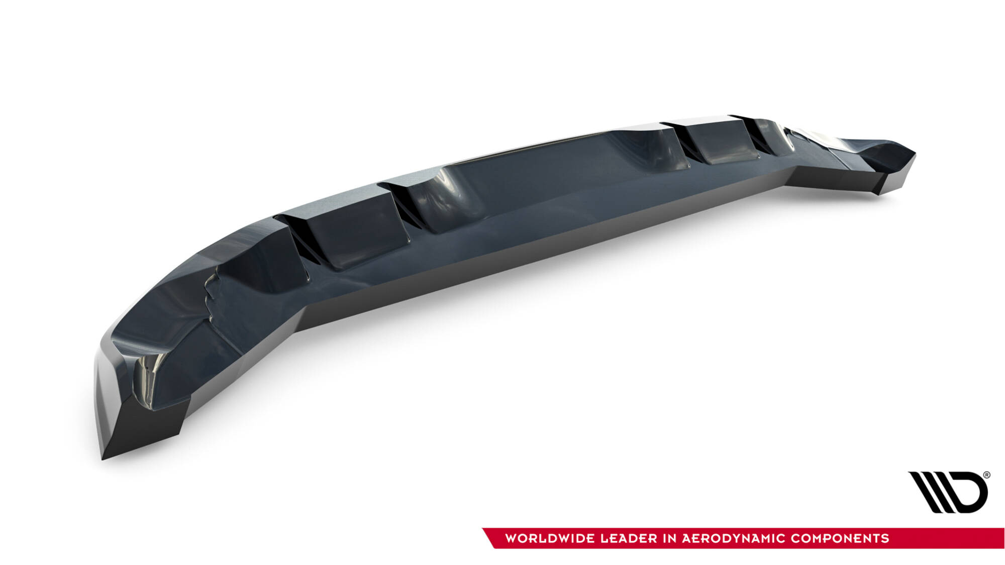Diffusor Heckansatz passend für ABARTH 500e schwarz Hochglanz