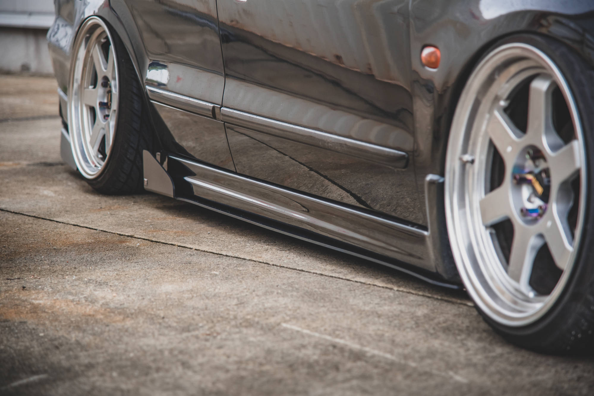 Street Pro Seitenschweller Leisten passend für Mitsubishi Galant Avance Mk8