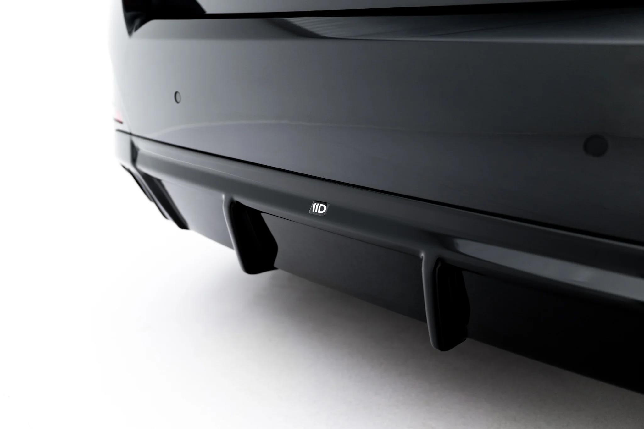Heckansatz Diffusor passend für BMW 4er M-Paket Gran Coupe G26
