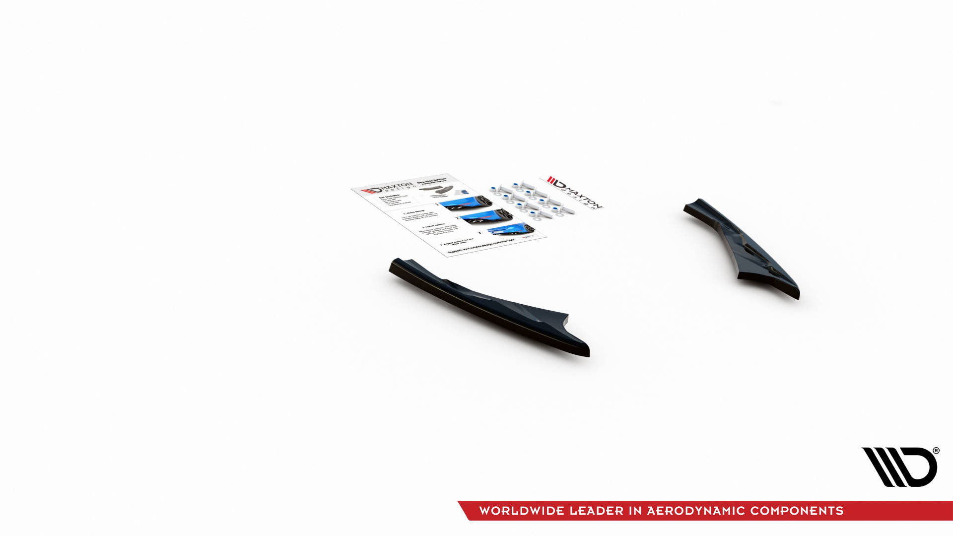 Street+ Heck Ansatz Flaps passend für Audi SQ8 Mk1 schwarz Hochglanz