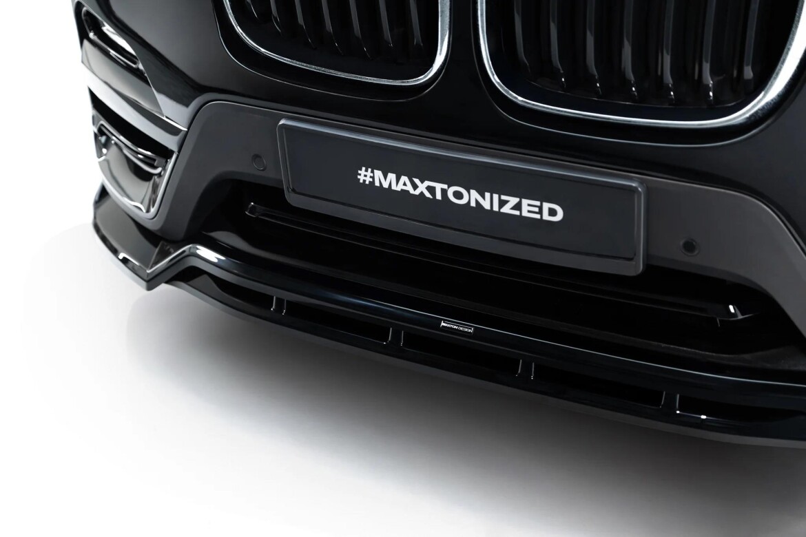 Frontlippe passend für BMW X3 G01 schwarz Hochglanz