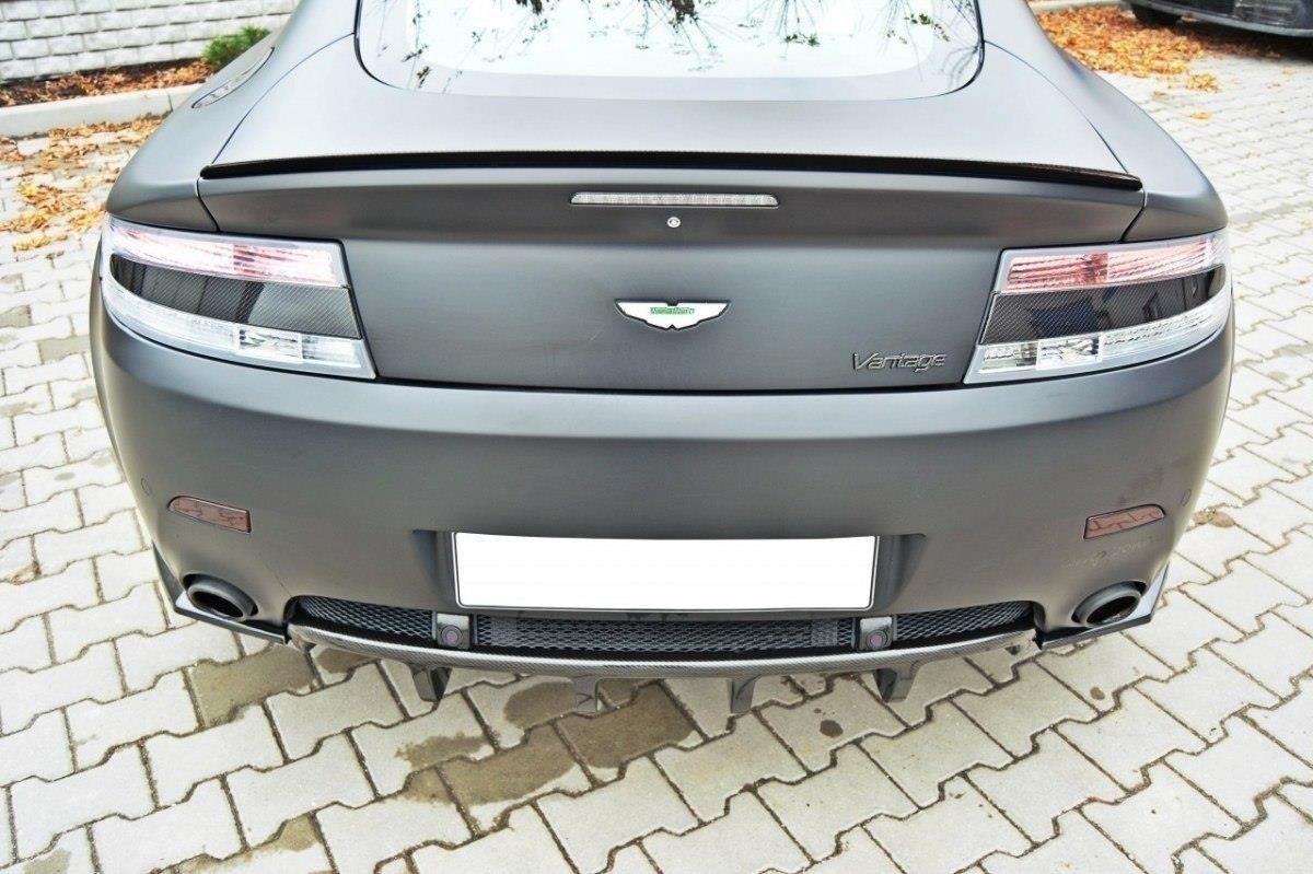 Diffusor Flaps passend für Aston Martin V8 VANTAGE schwarz Hochglanz