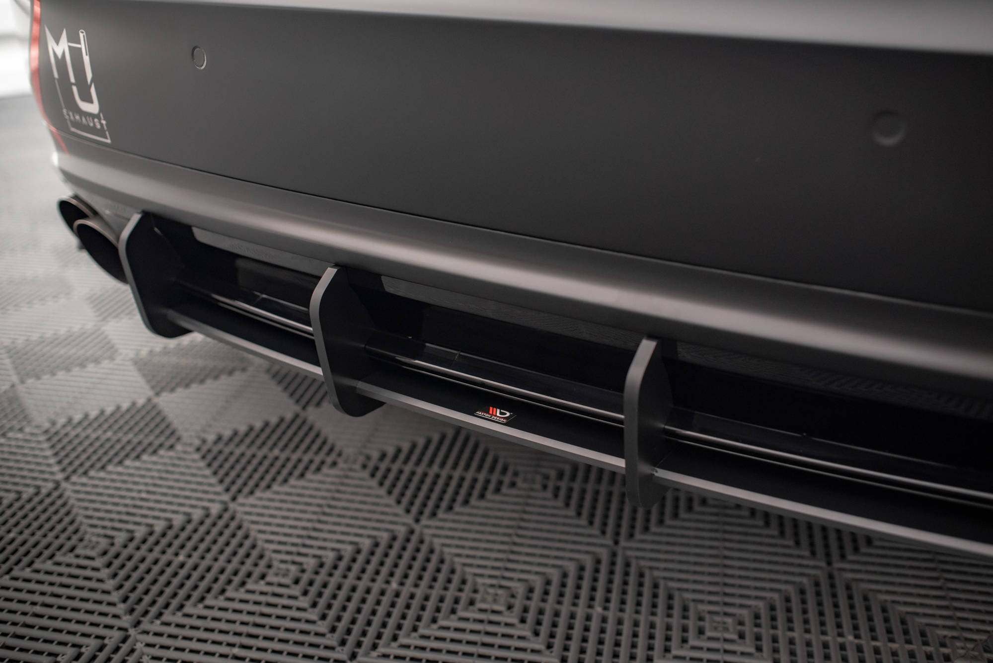 Street Pro Heckschürze Heck Ansatz Diffusor passend für Audi S8 D4