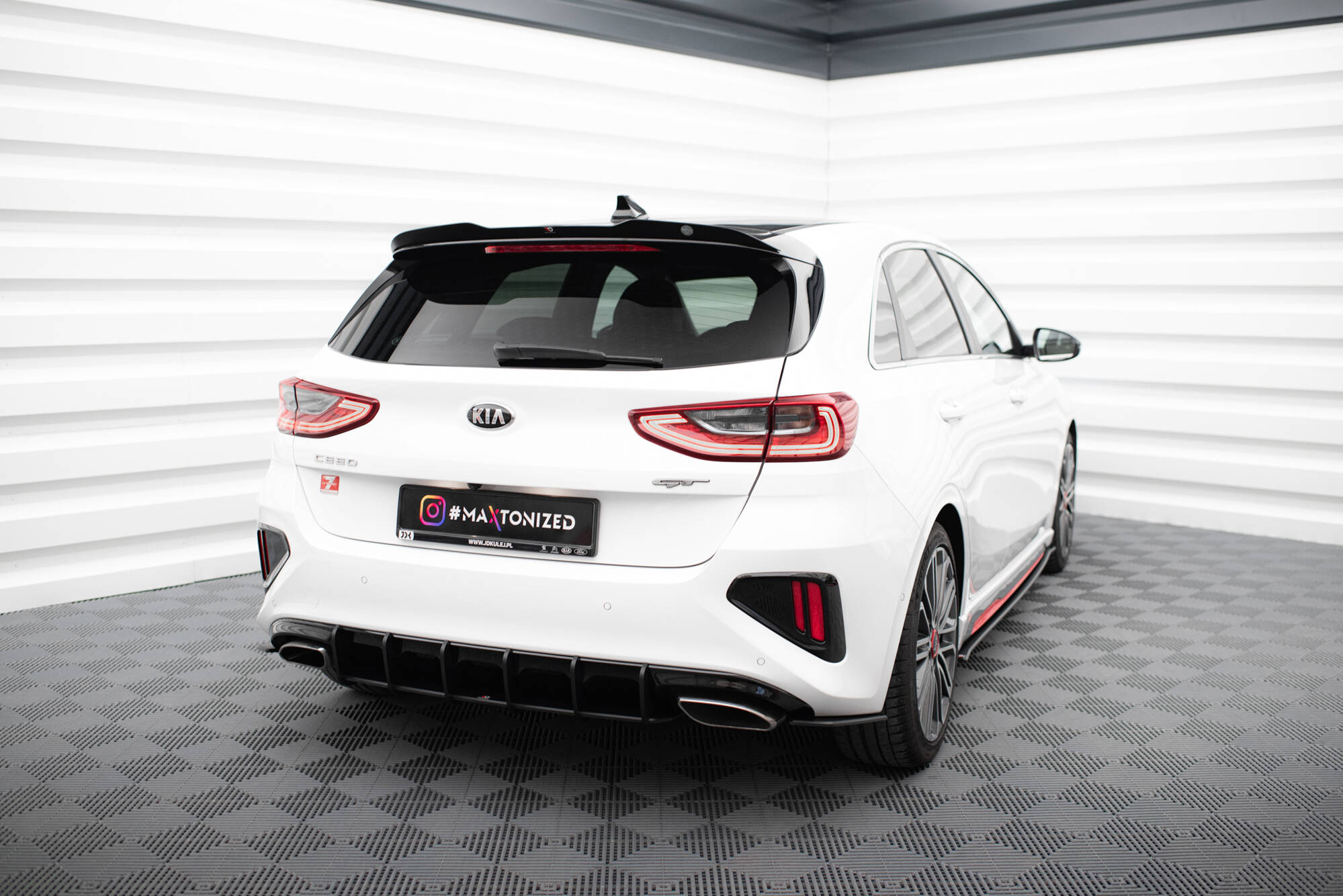 Street Pro Heck Ansatz Flaps passend für Kia Ceed GT Mk3