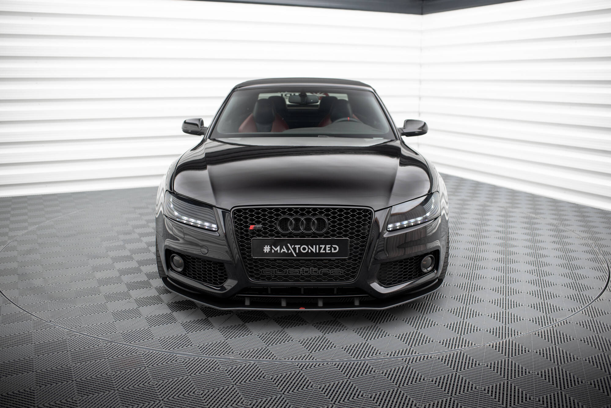 Street Pro Spoilerlippe Front Ansatz passend für Audi S5 / A5 S-Line 8T