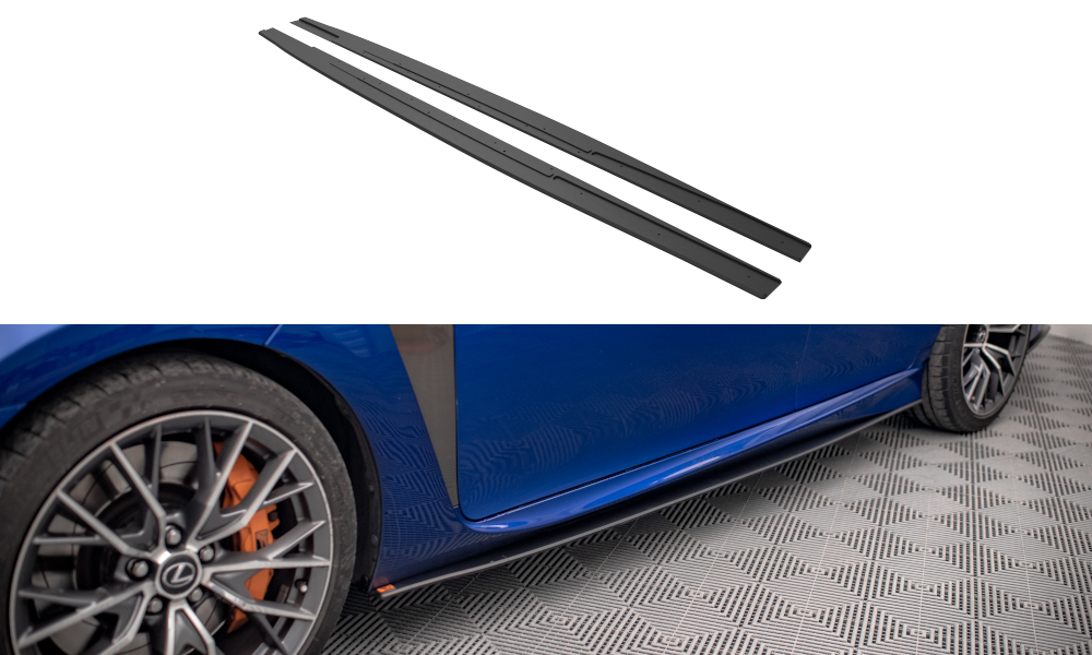 Street Pro Seitenschweller Leisten passend für Lexus GS F Mk4 FL
