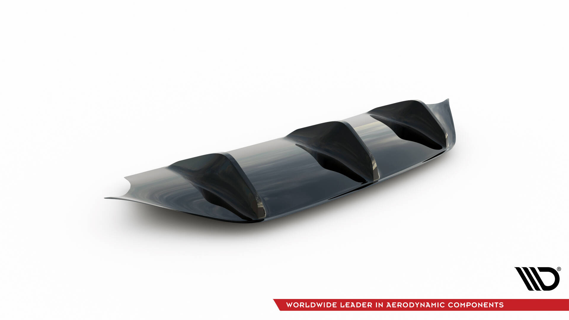 Diffusor Heck Ansatz für Mercedes-Benz E-Klasse W213 Coupe C238 / Cabriolet A238 AMG-Line schwarz Hochglanz
