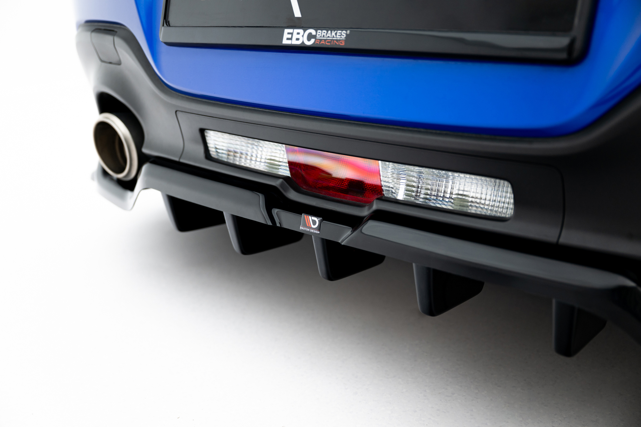 Street+ Mittlerer Diffusor RACE Heck Ansatz V.1 + Flaps passend für Subaru BRZ Mk2