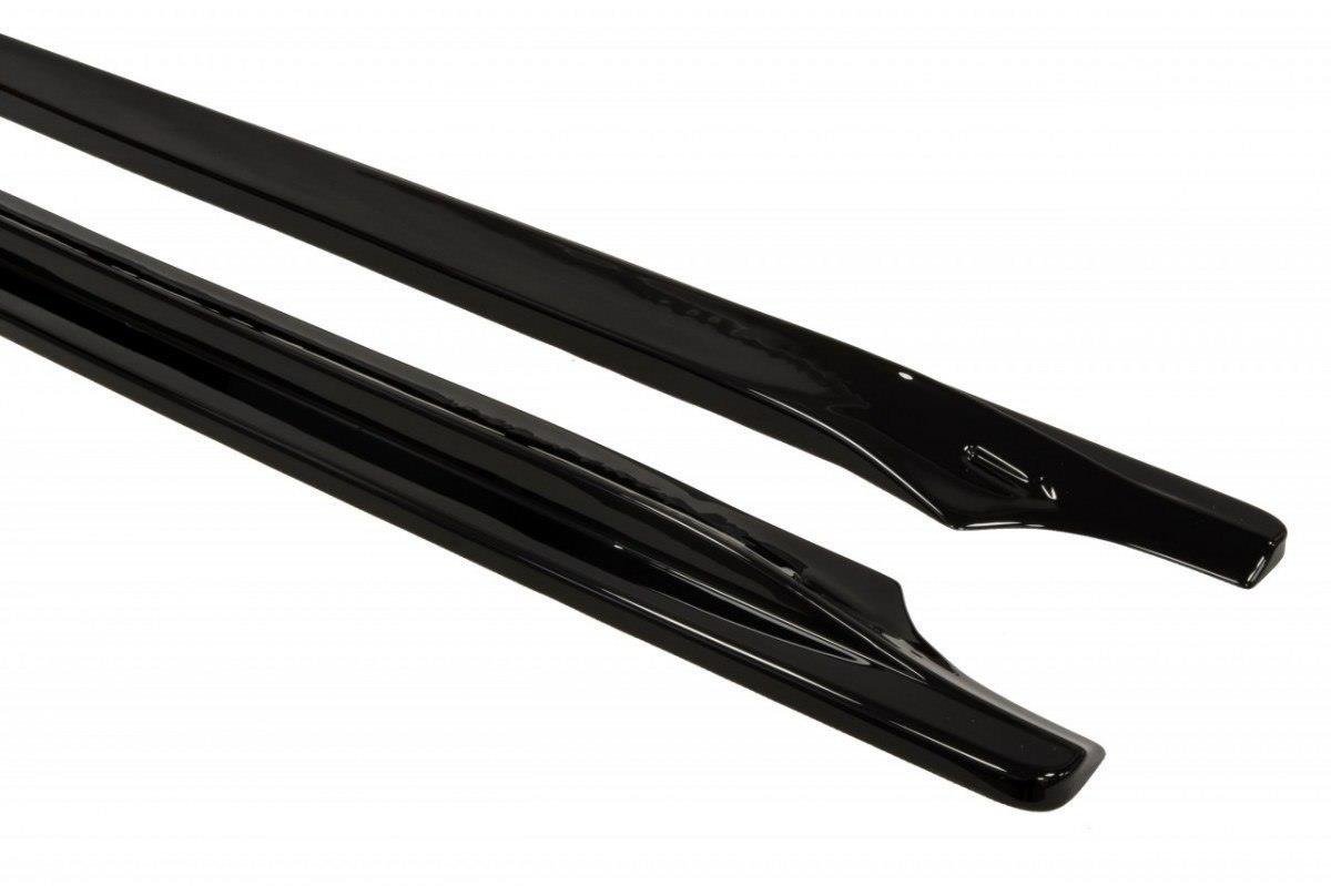 Street+ Seitenschweller Leisten passend für Jeep Grand Cherokee WK2 Summit FL schwarz matt