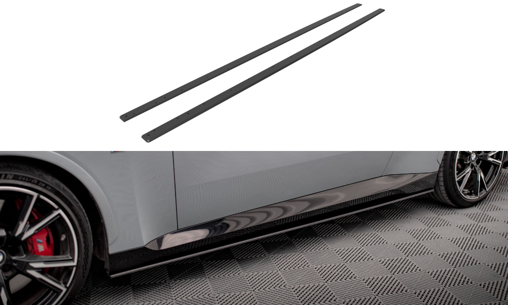 Street Pro Seitenschweller Leisten passend für BMW 2 Coupe M-Paket / M240i G42