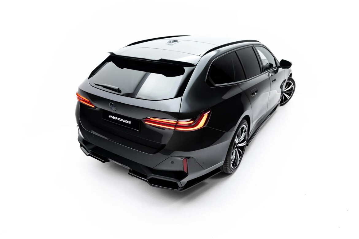 Heckspoiler Lippe passend passend für BMW 5er M-Paket Touring G61 schwarz Hochglanz