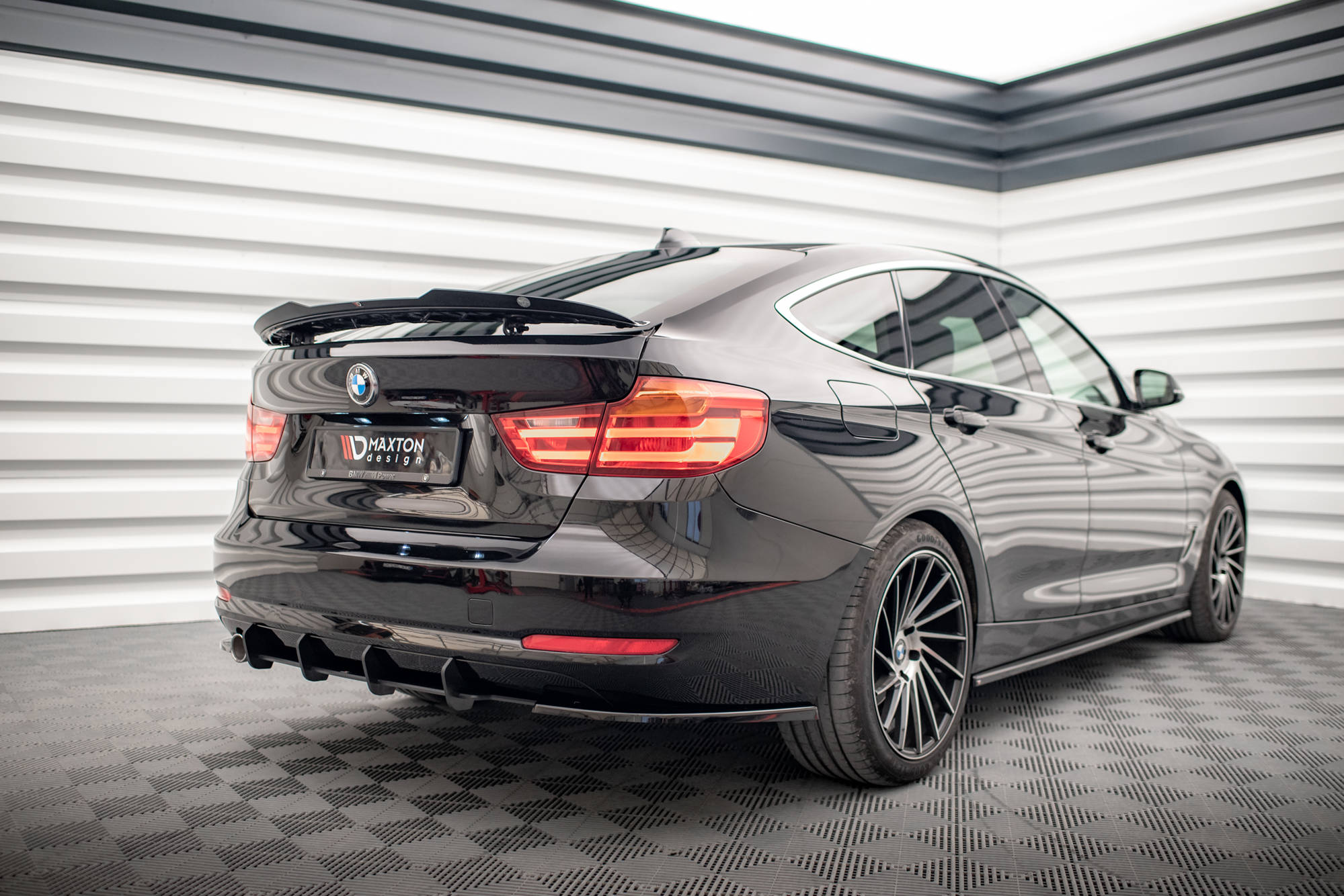 Street Pro Heckschürze Heck Ansatz Diffusor passend für BMW 3er GT F34