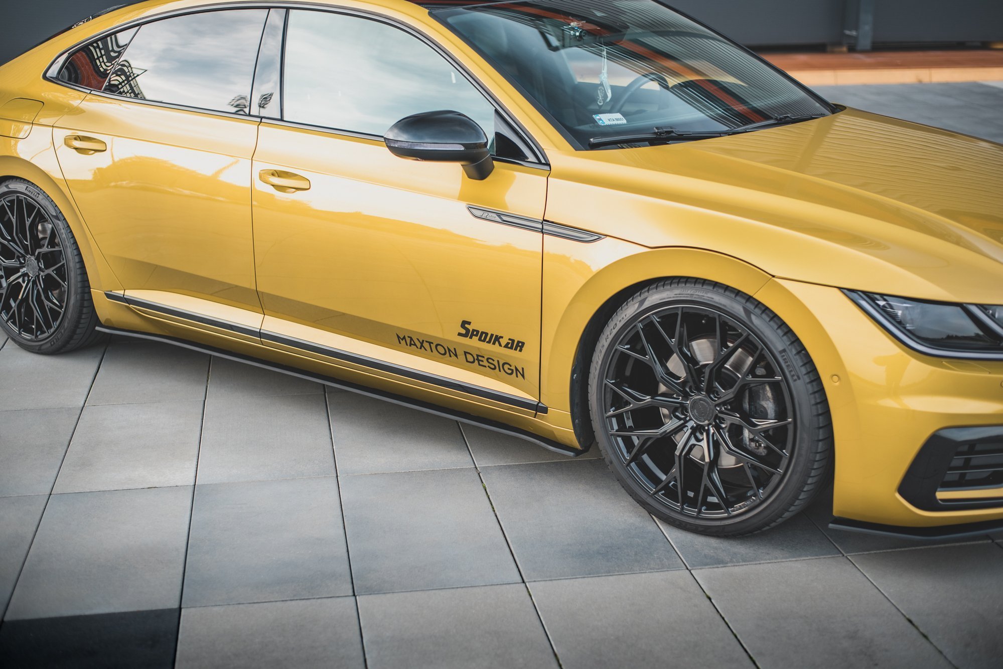 Street Pro Seitenschweller Leisten passend für VW Arteon R-Line Limousine / Shooting Brake Mk1