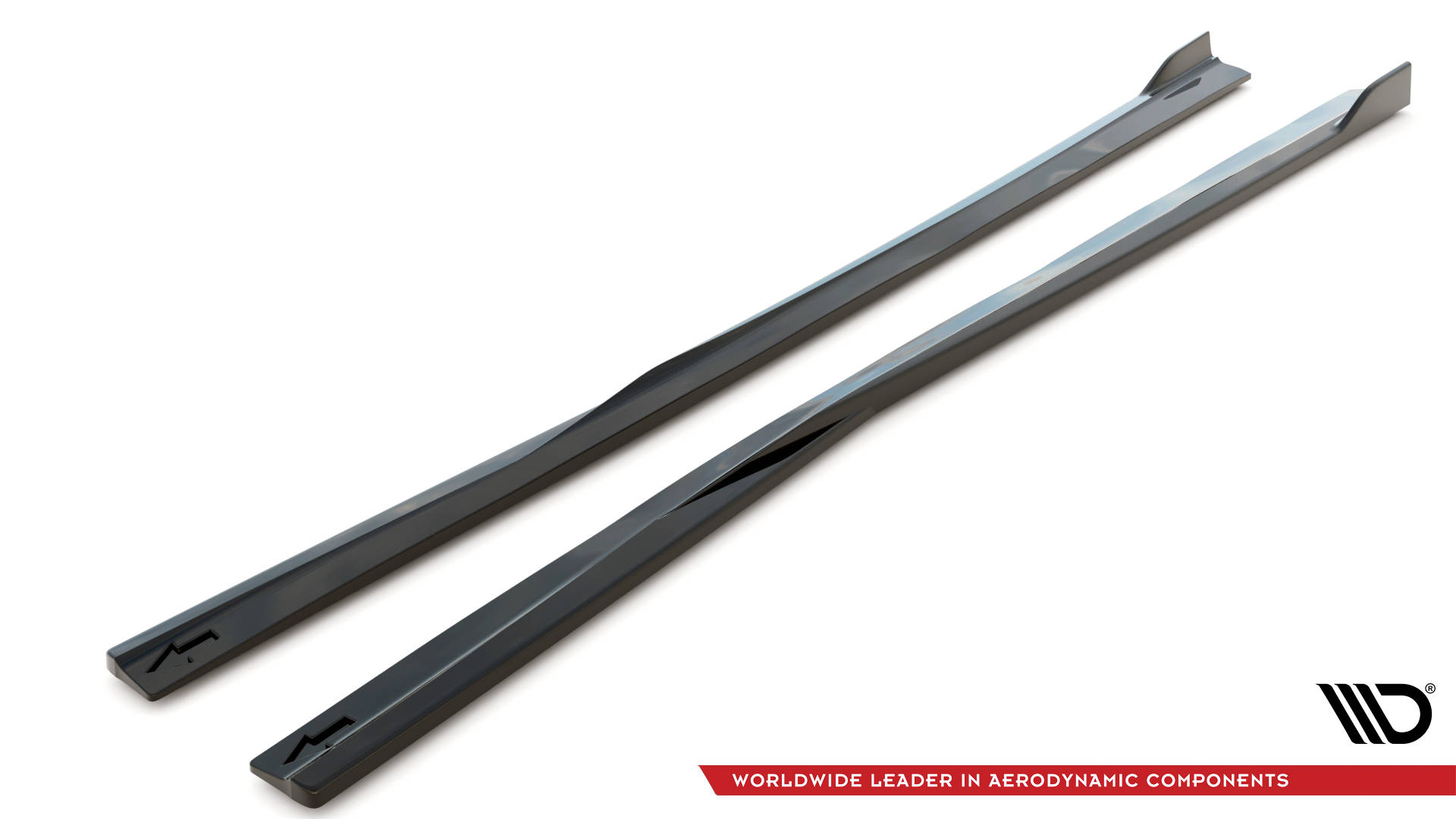 Street+ Seitenschweller Leisten passend für Dodge Charger SRT Mk7 FL schwarz Hochglanz
