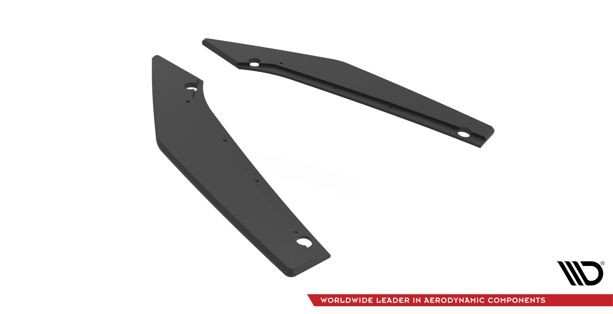 Diffusor Flaps passend für CUPRA Leon ST roter Kern