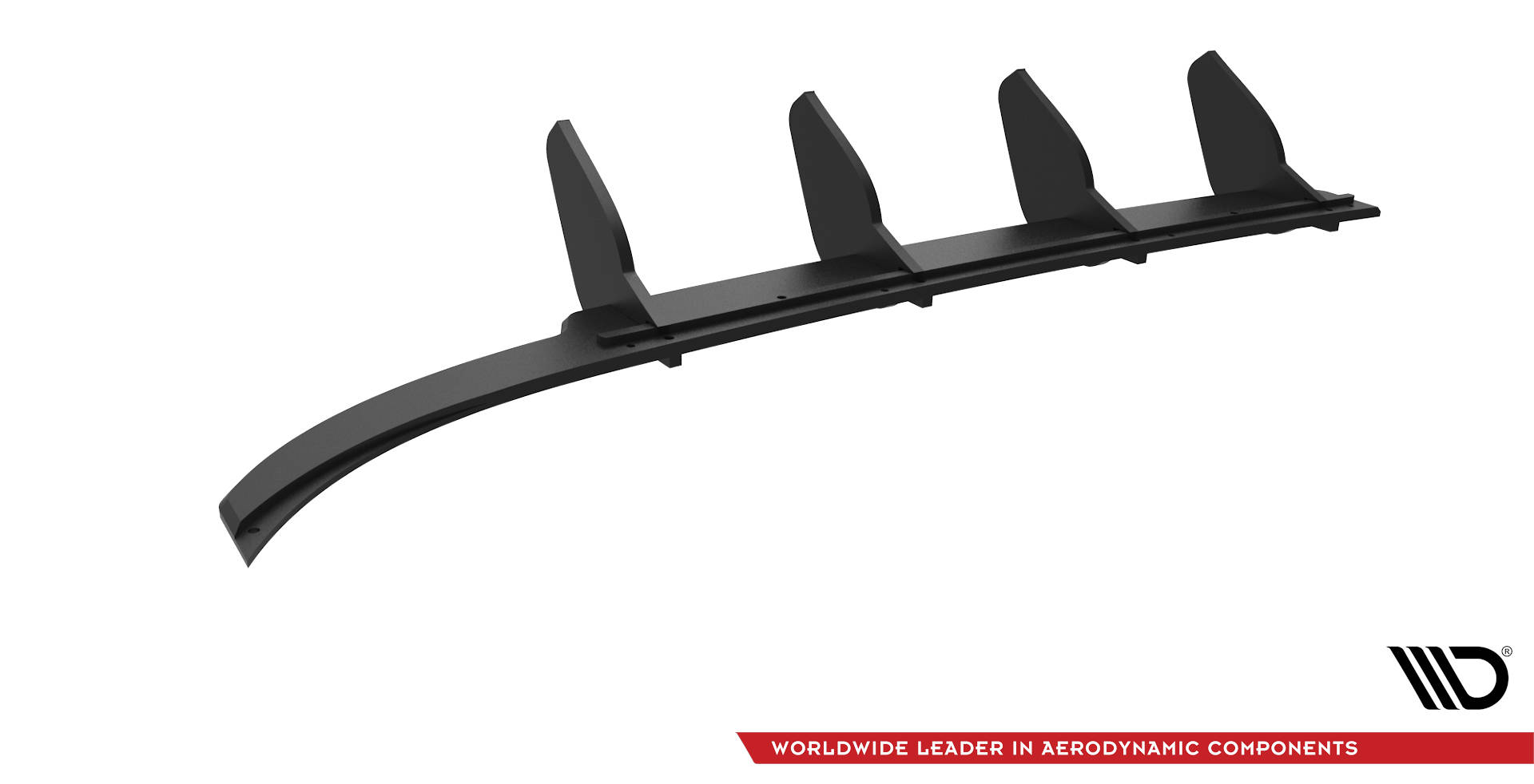 Street Pro Heckschürze Heck Ansatz Diffusor passend für VW Passat CC rot