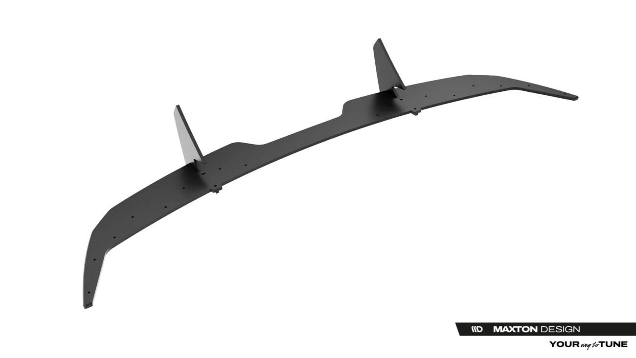 Heckansatz Diffusor passend für Jaguar F-Type X152 Facelift 2 roter Kern