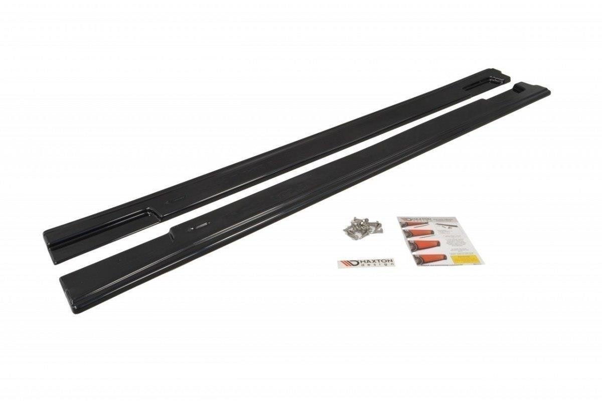Street+ Seitenschweller Leisten passend für Honda Accord VII TYPE-S schwarz Hochglanz