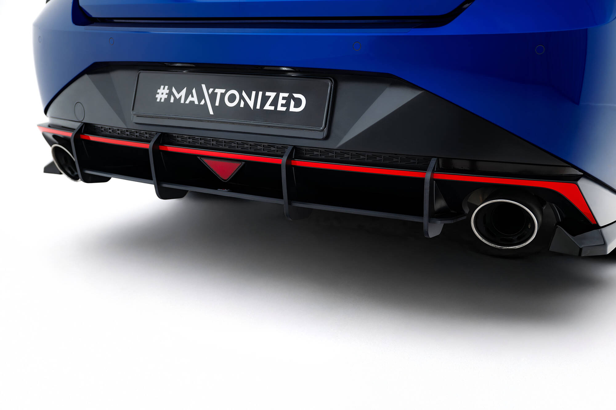 Street Pro Heckschürze Heck Ansatz Diffusor passend für Hyundai Elantra N Mk7
