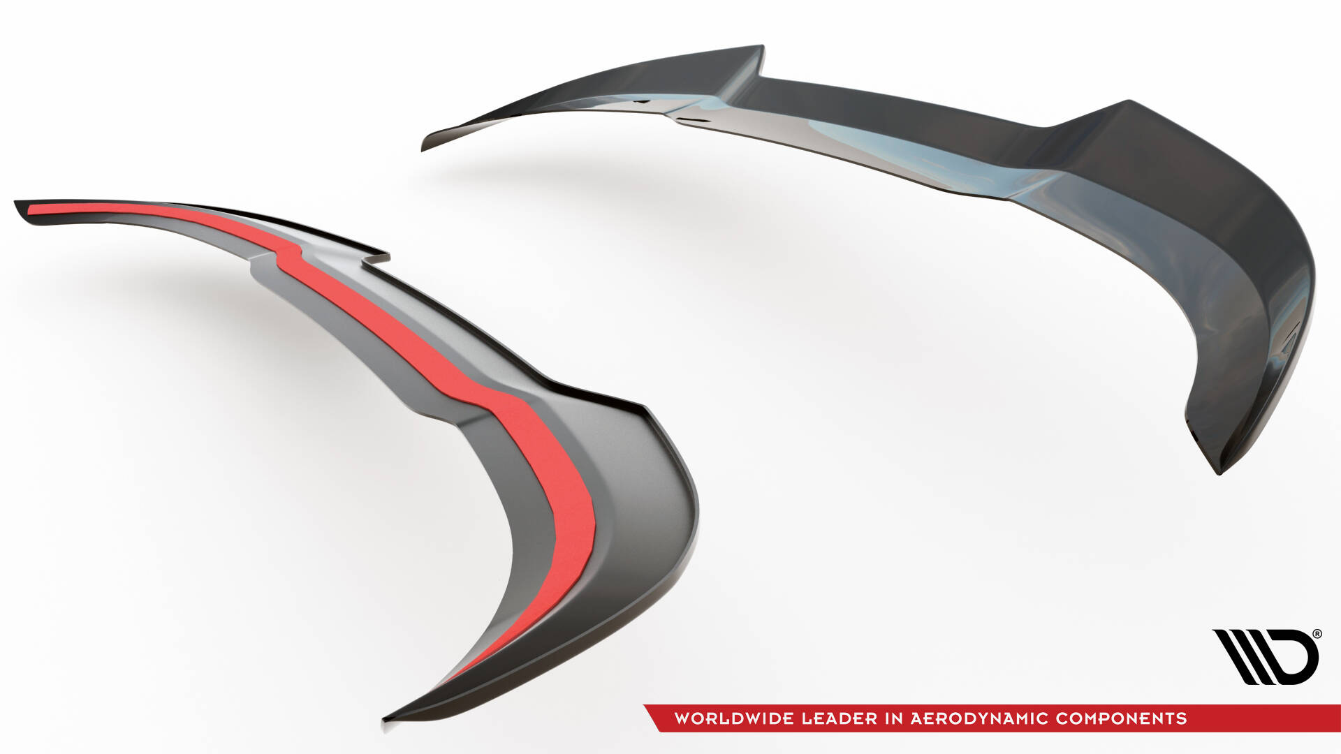 Spoiler CAP V.1 für Ford Fiesta Mk8 ST / ST-Line schwarz Hochglanz