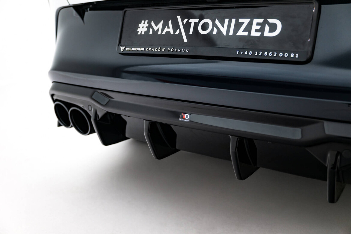 Heckansatz Diffusor + Endrohre passend für CUPRA Formentor Mk1