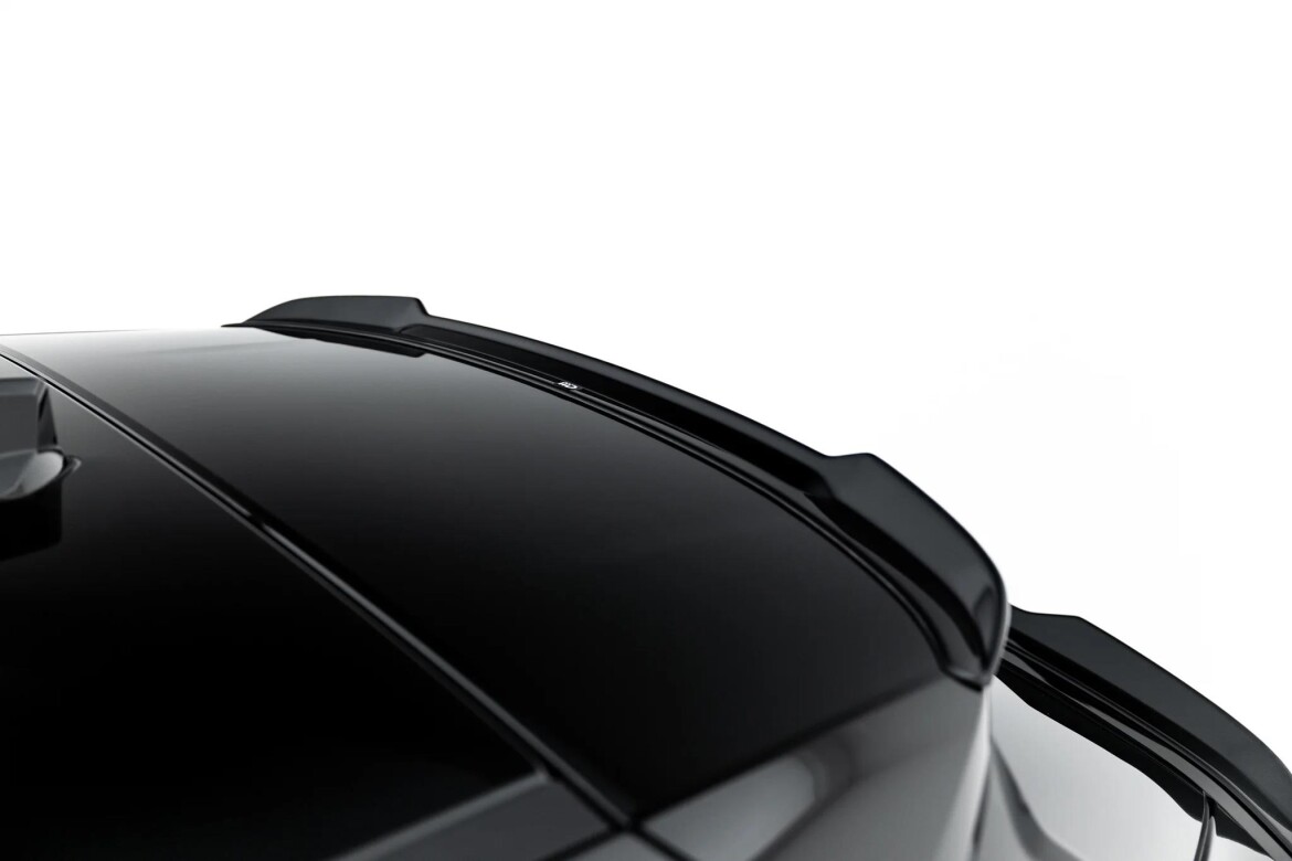Oberer Heckspoiler Lippe passend für Alfa Romeo Junior Mk1 schwarz Hochglanz
