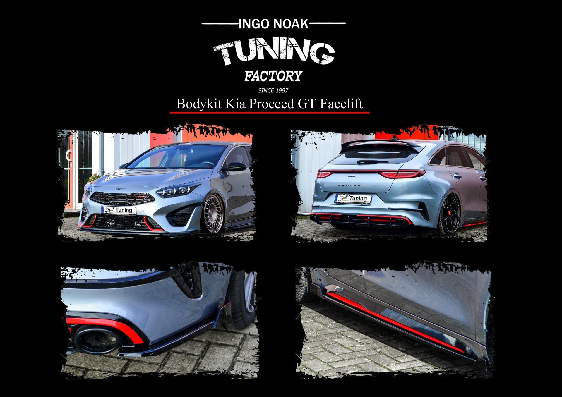 Bodykit für Kia Proceed GT CD Facelift Bj.2021- OEM Optik