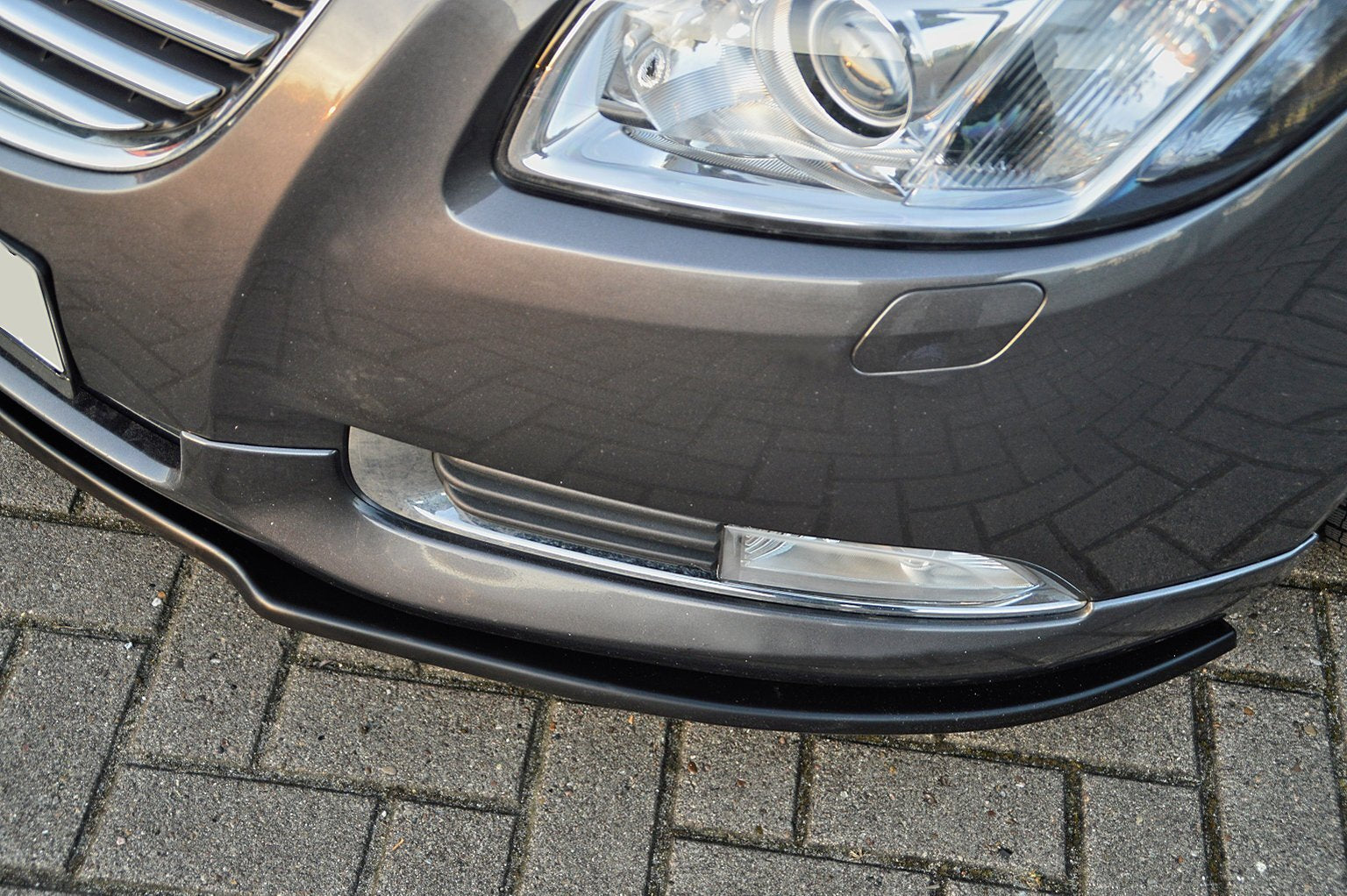 CUP Frontspoilerlippe für Opel Insigia A OPC-Line Schwarz Matt