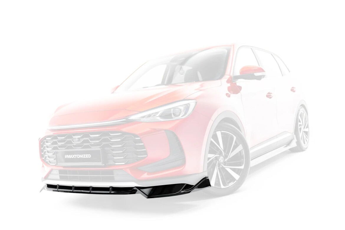 Frontlippe passend für MG ZS Mk2 schwarz Hochglanz