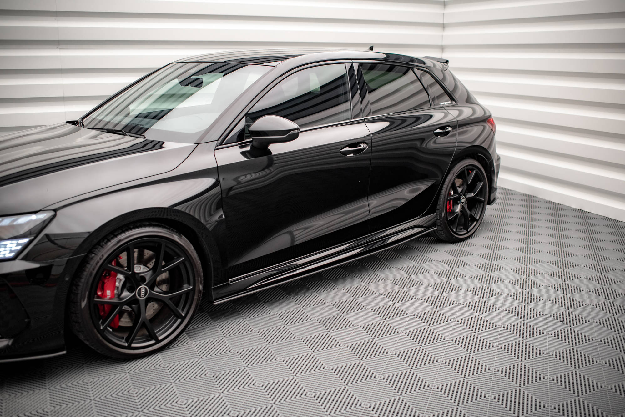 Street Pro Seitenschweller Leisten passend für Audi RS3 Sportback 8Y