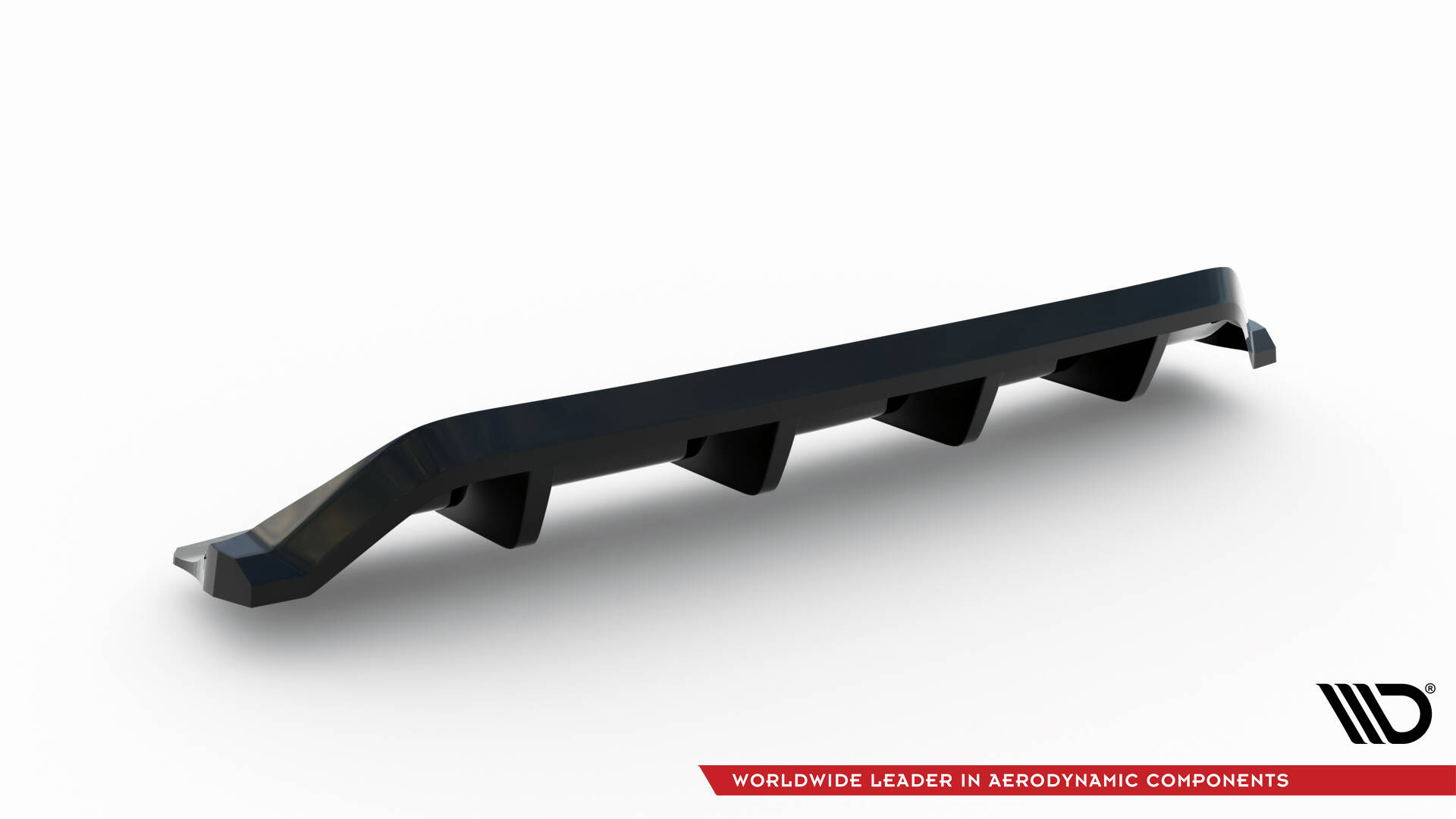 Diffusor Heckansatz passend für Chrysler 300 Mk2 schwarz Hochglanz
