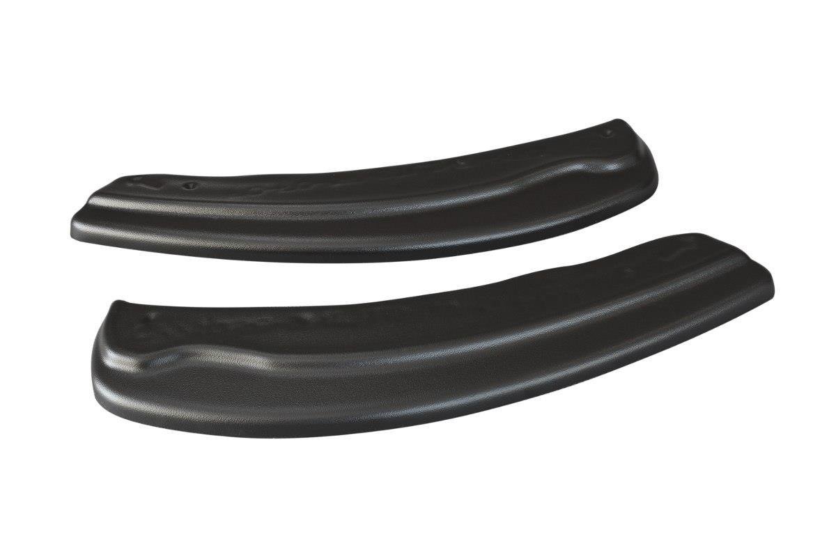 Heck Ansatz Flaps Diffusor für Ford Focus ST-Line Mk3 FL schwarz Hochglanz