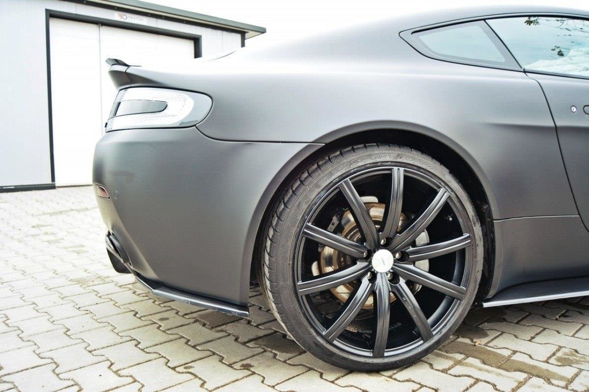 Diffusor Flaps passend für Aston Martin V8 VANTAGE schwarz Hochglanz