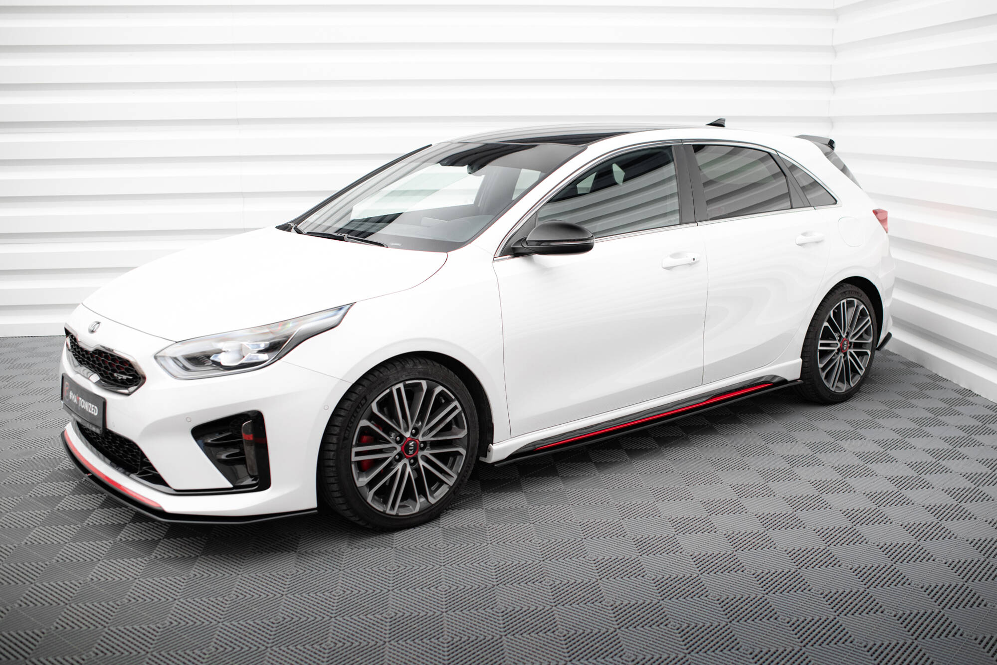 Street Pro Seitenschweller Leisten passend für Kia Ceed GT Mk3 / Proceed Mk1