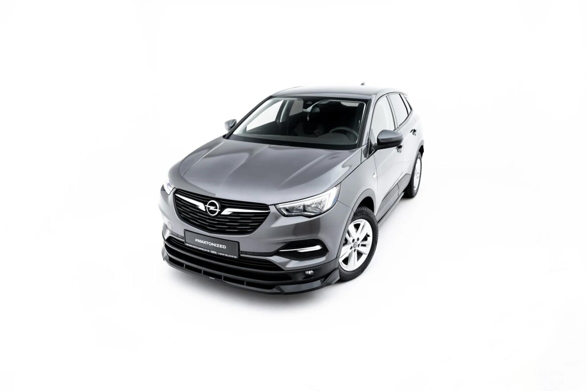 Frontlippe passend für Opel Grandland Mk1 schwarz Hochglanz