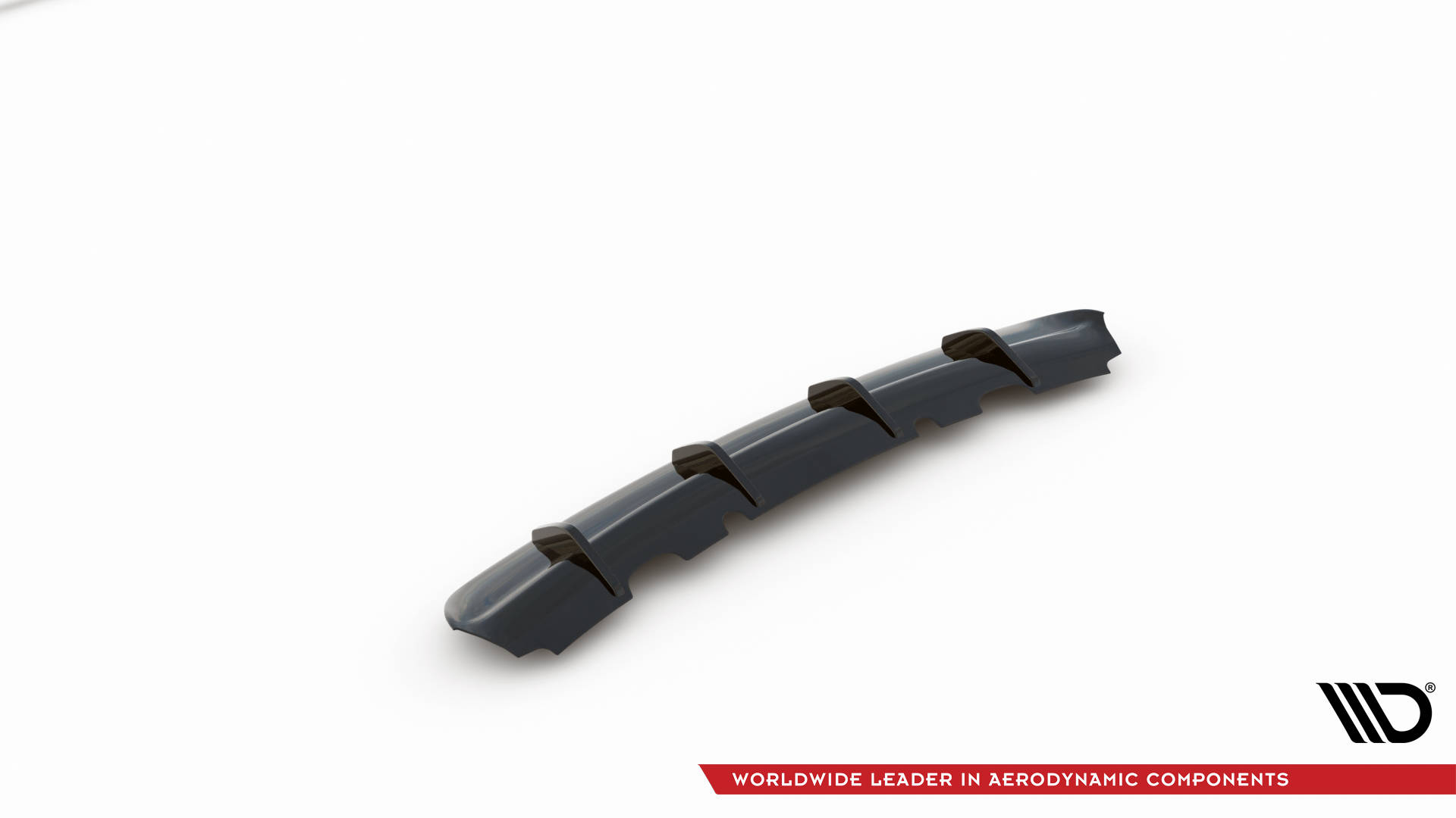 Street+ Heck Ansatz Diffusor passend für Ford Mondeo Mk5 schwarz Hochglanz
