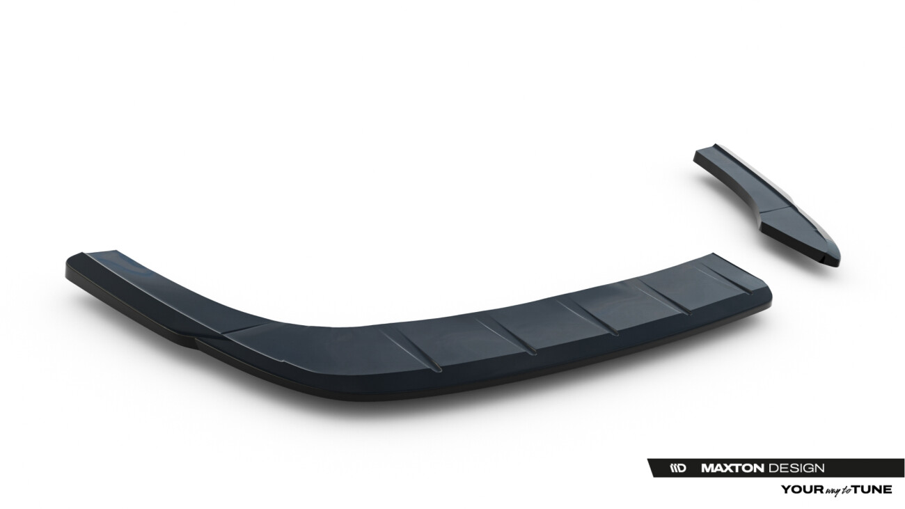 Diffusor Flaps V.2 passend für Hyundai I30 N-Line Wagon Mk3 Facelift schwarz Hochglanz