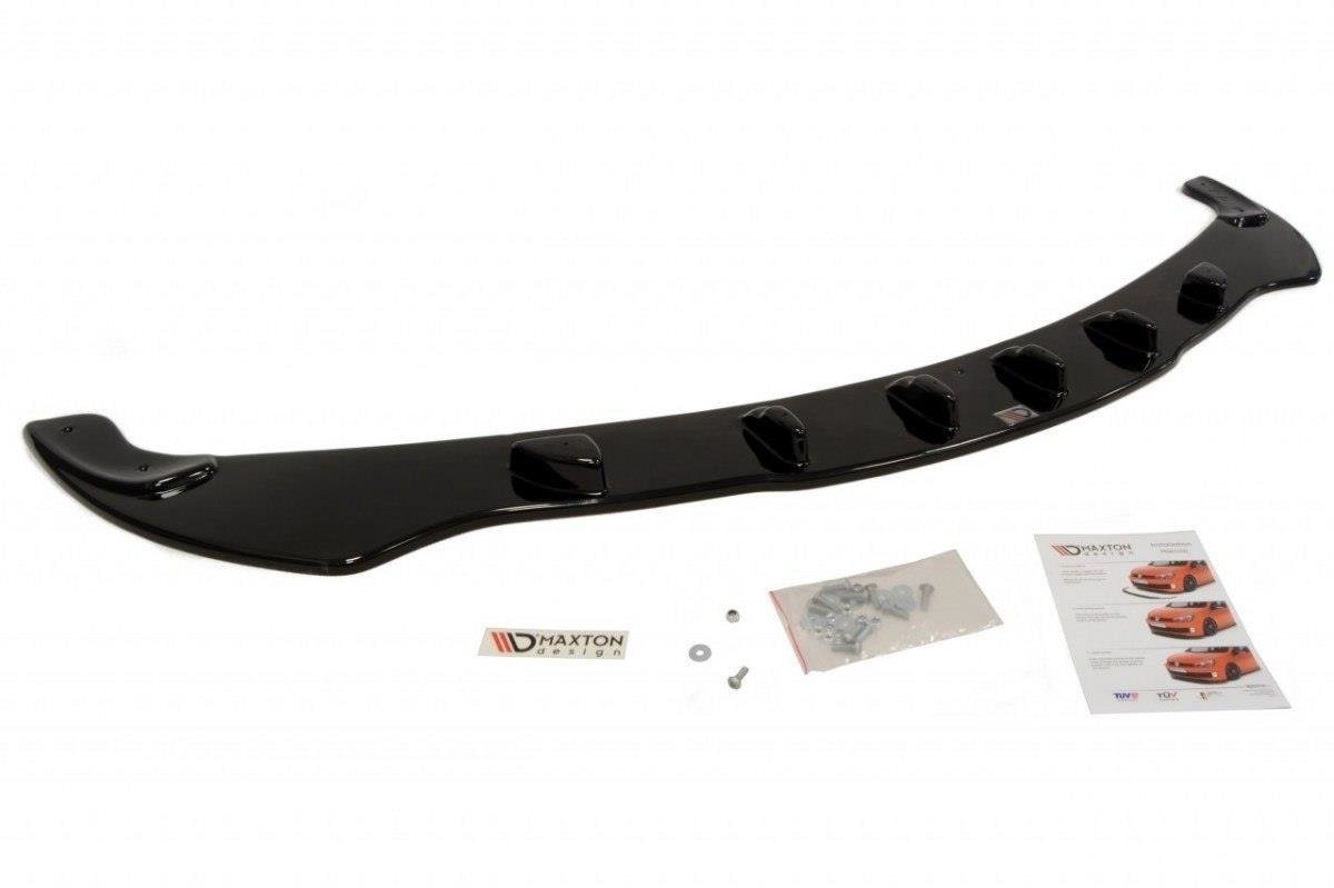 Street+ Spoilerlippe Front Ansatz passend für BMW 5er E60 / E61 vor FL schwarz Hochglanz