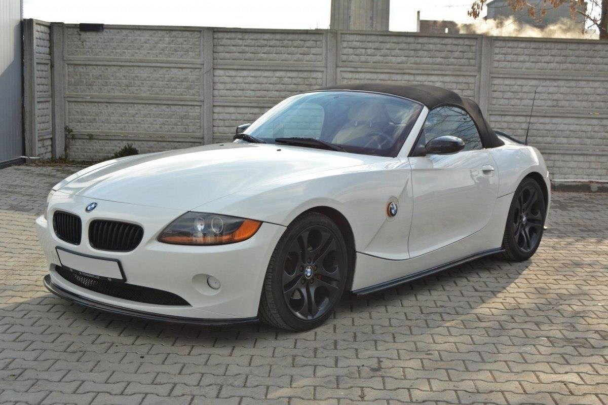 Street+ Seitenschweller Leisten passend für BMW Z4 E85 / E86 schwarz Hochglanz