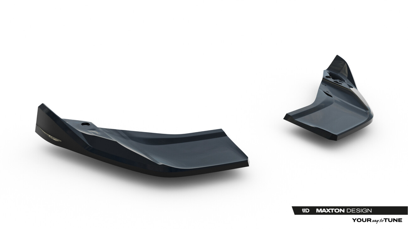 Diffusor Flaps V.1 passend für Cupra Leon Hatchback Mk1 Facelift schwarz Hochglanz