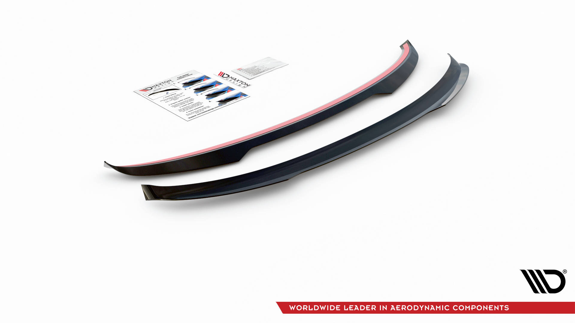 Heck Spoiler Aufsatz Abrisskante passend für Seat Ibiza CUPRA Mk3 schwarz Hochglanz