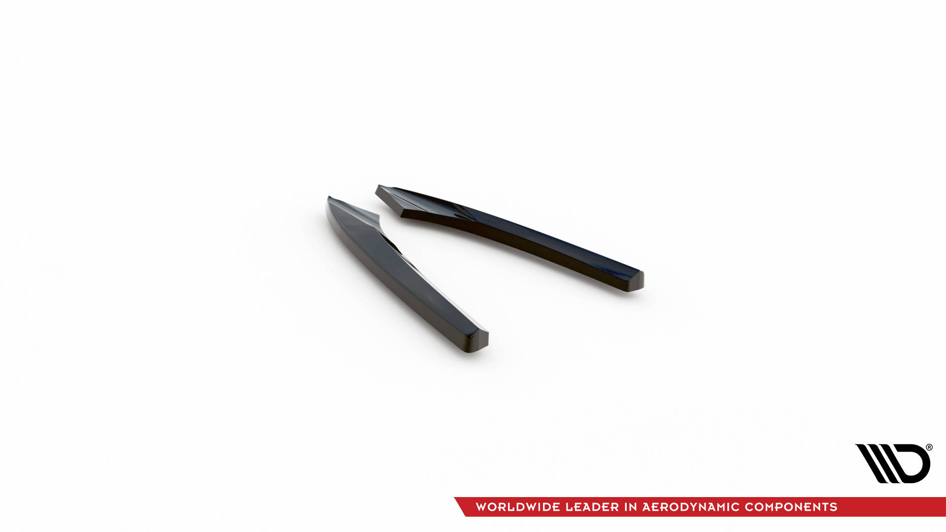 Street+ Heck Ansatz Flaps passend für Audi A5 Coupe 8T FL schwarz Hochglanz