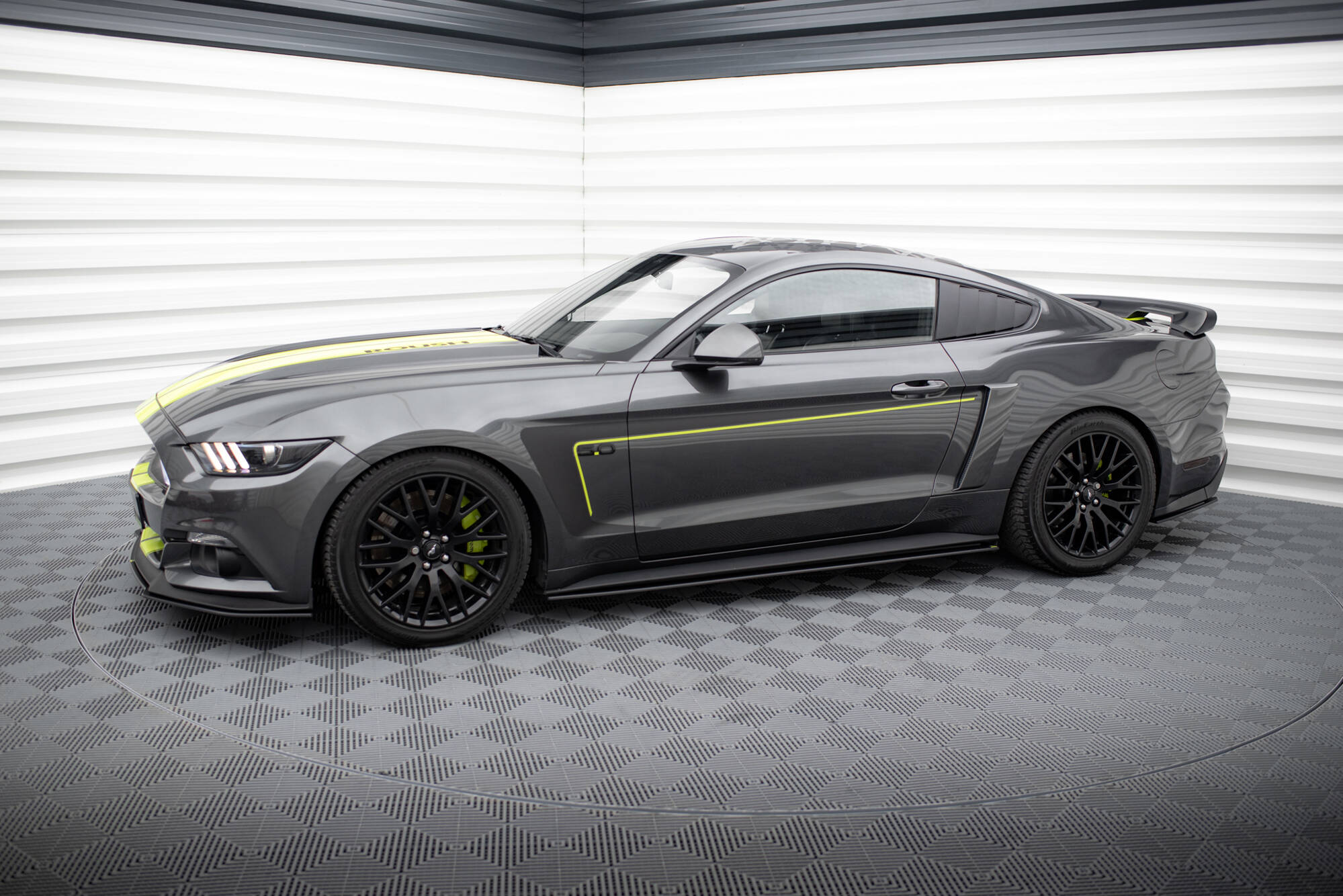 Street Pro Seitenschweller Leisten passend für Ford Mustang GT Mk6