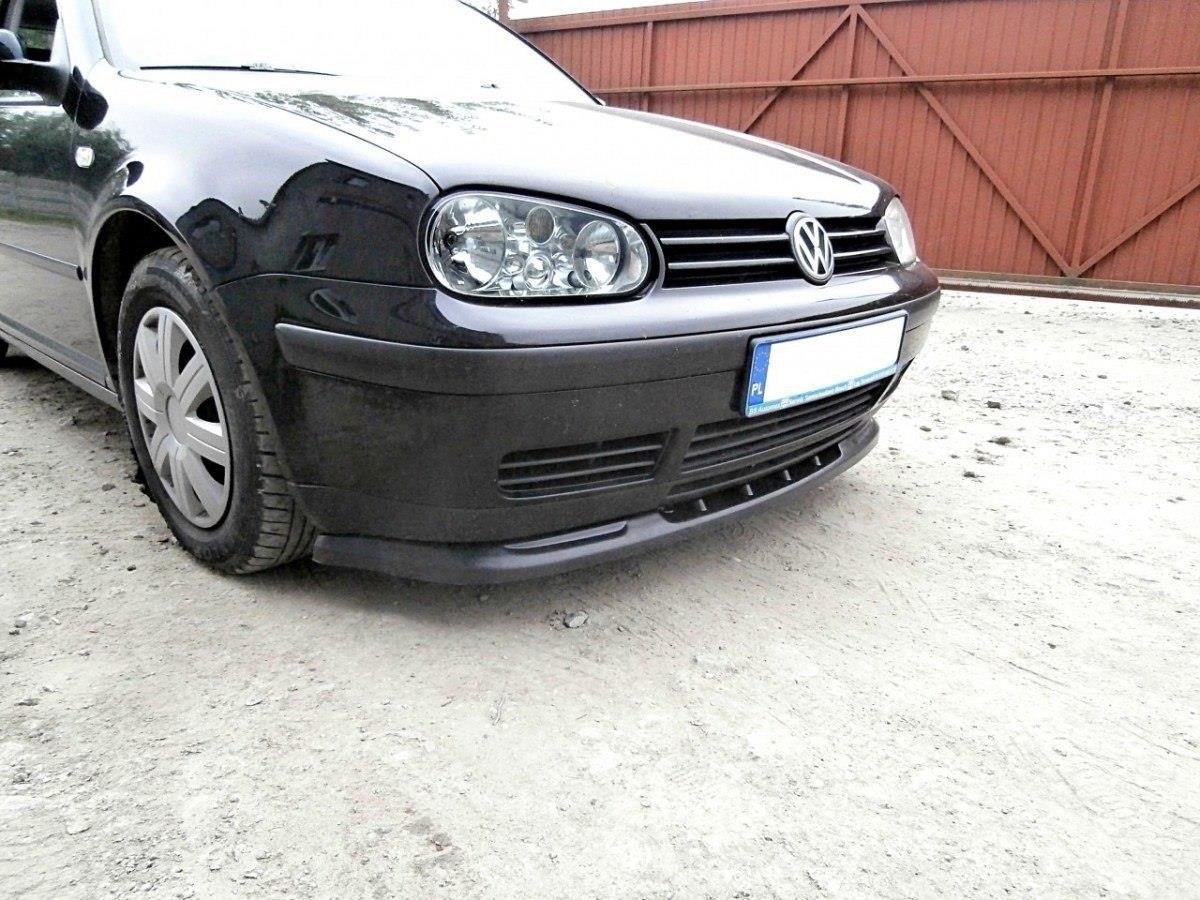 Street+ Spoilerlippe Front Ansatz passend für VW Golf 4 schwarz matt