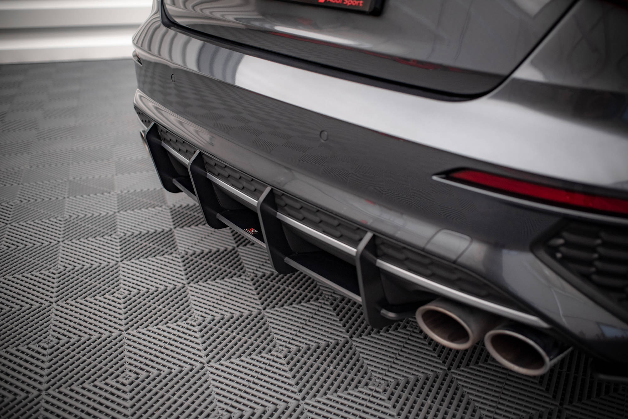 Street Pro Heckschürze Heck Ansatz Diffusor passend für Audi S3 Limousine 8Y