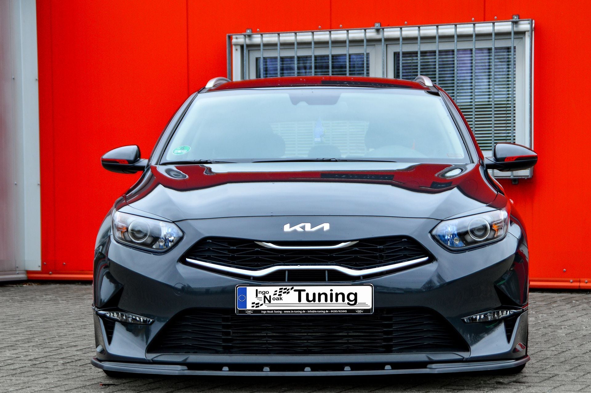 CUP Frontspoilerlippe für Kia Ceed CD ab Bj. 2021- Schwarz Matt