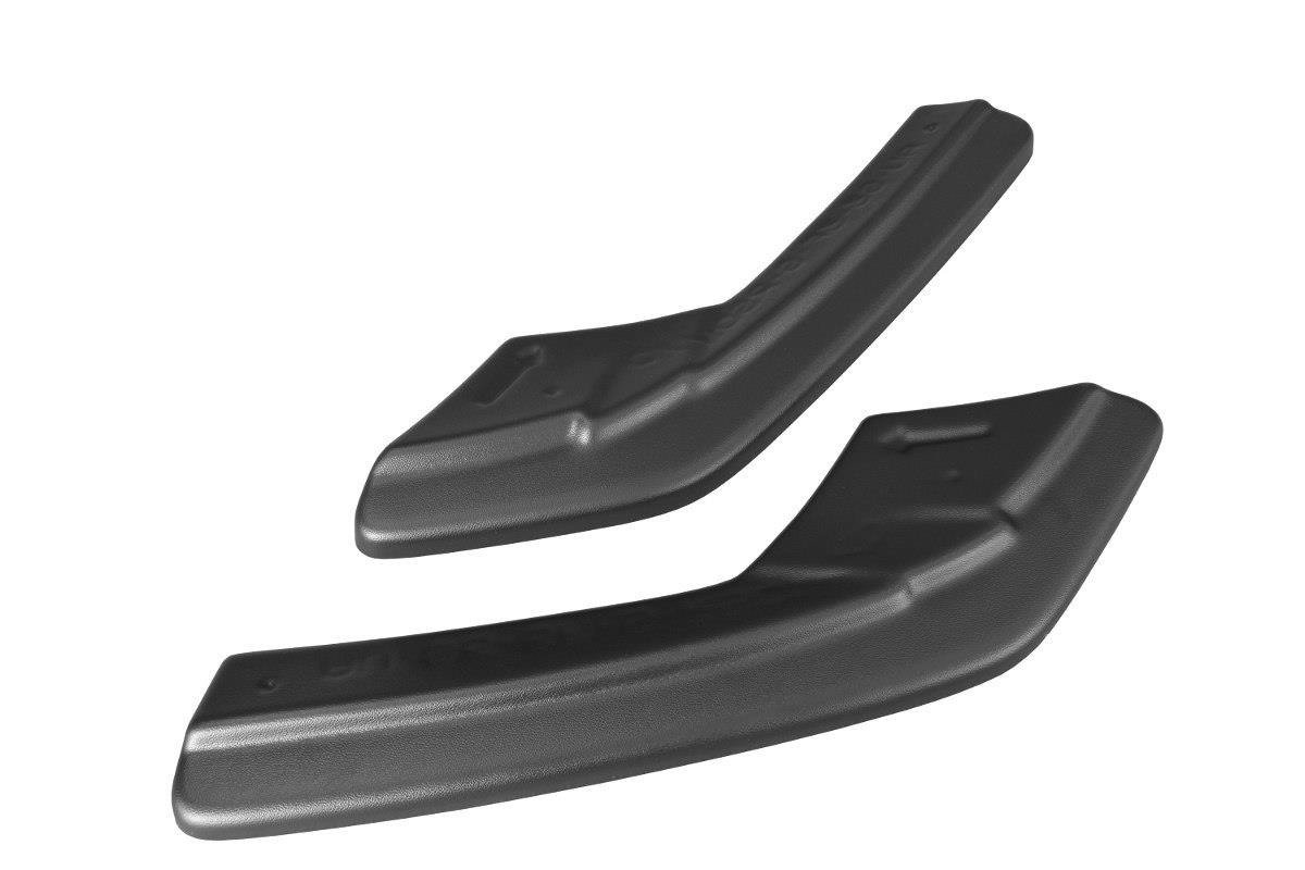 Heck Ansatz Flaps Diffusor für Audi S3 / A3 S-Line 8V FL Limousine schwarz Hochglanz