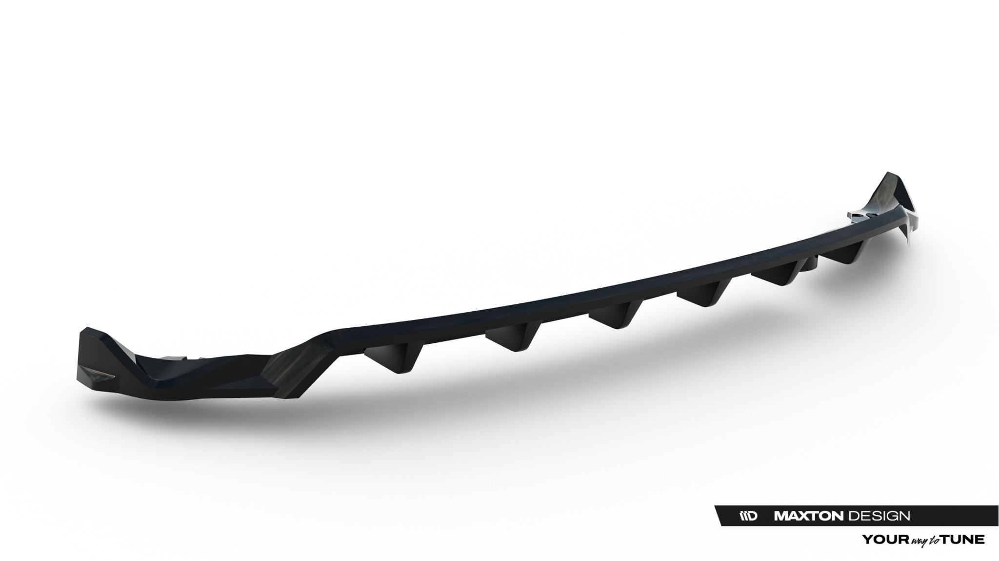 Diffusor passend für MG 3 Mk1 schwarz Hochglanz