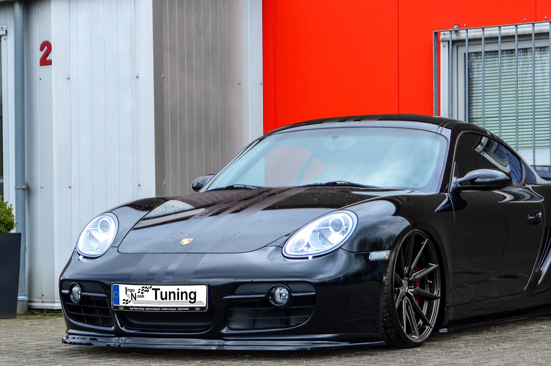 Bodykit für Porsche Cayman 987 Bj. 2005-2009 Carbon Optik